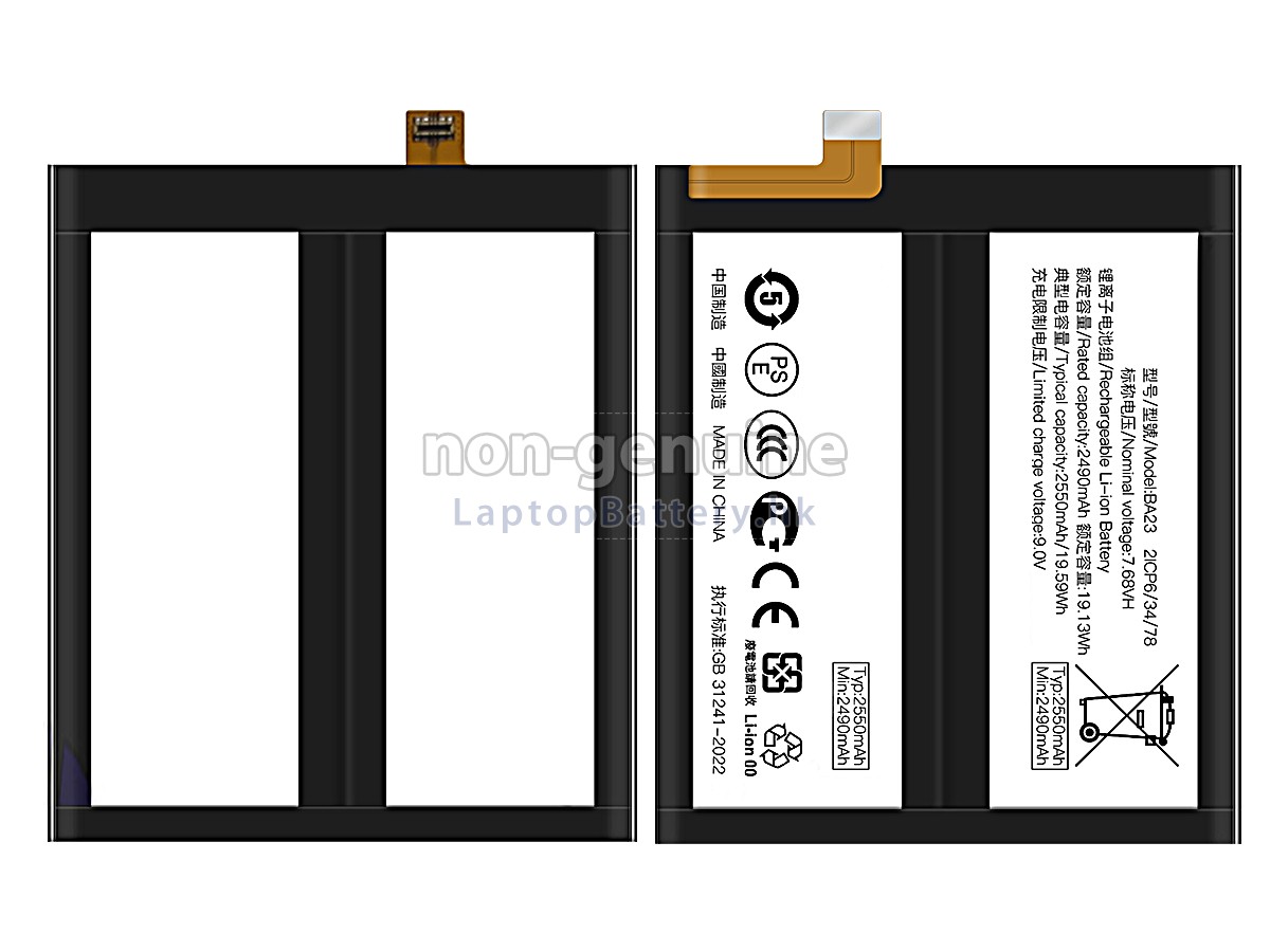 Vivo X100S代用電池