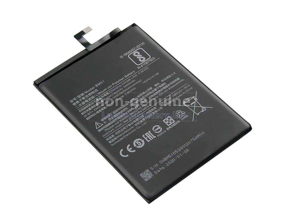 XiaoMi MI MAX3代用電池