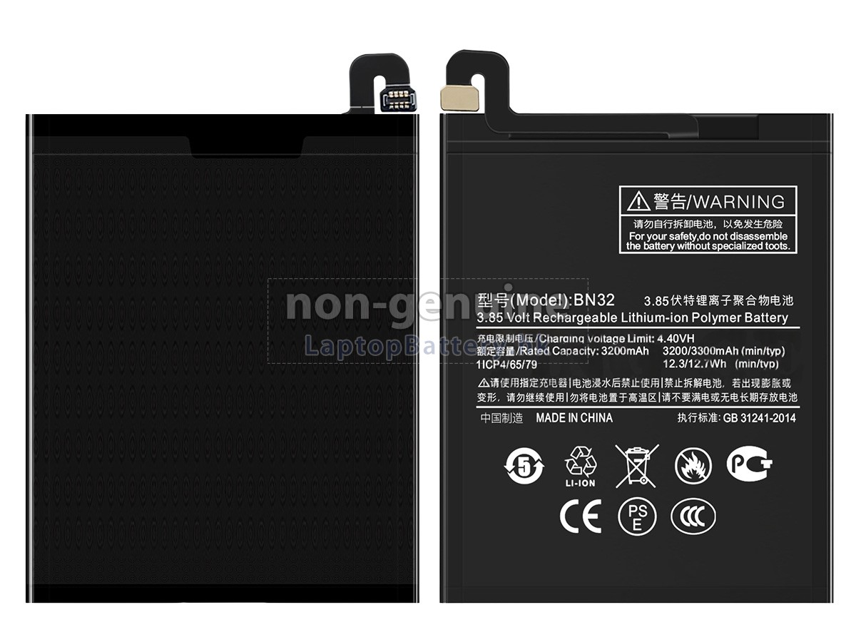 XiaoMi BN32代用電池