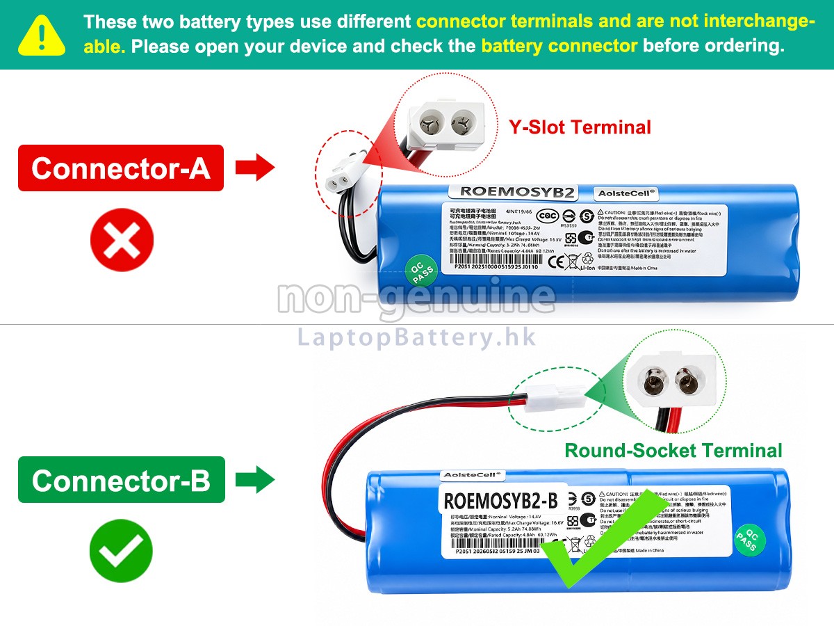 XiaoMi ROEMO SYB2代用電池