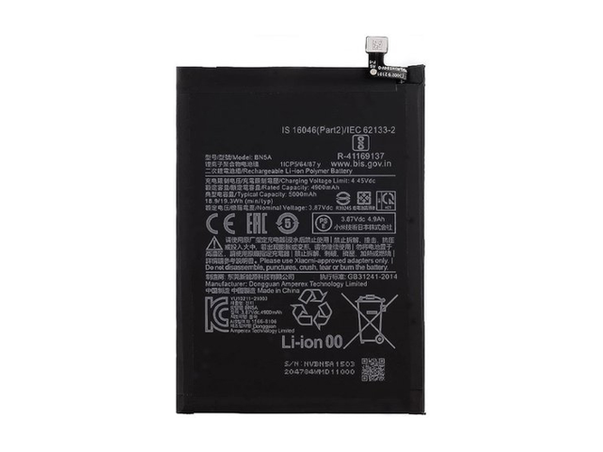 XIAOMI小米M2103K19PG電池