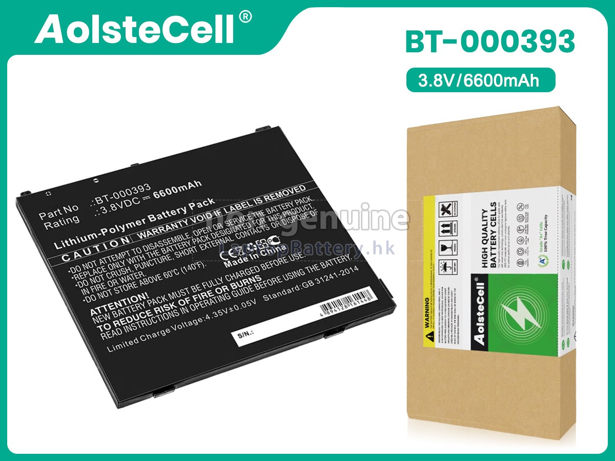 Zebra BT-000393代用電池