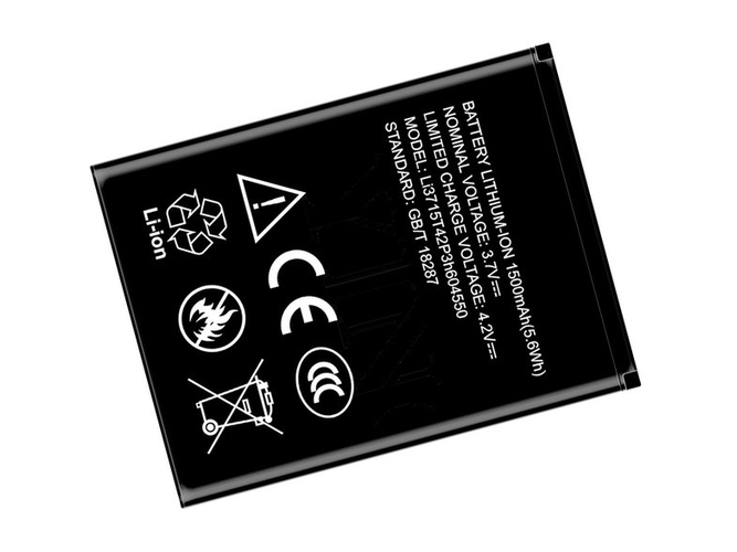 ZTE Li3715T42P3h604550電池
